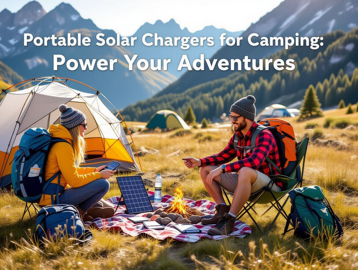Portable Solar Chargers for Camping: Power Your Adventures