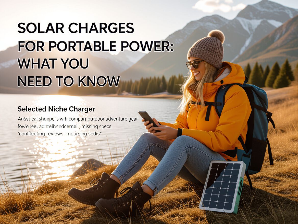 Solar Chargers for Portable Power Stations: What You Need to Know